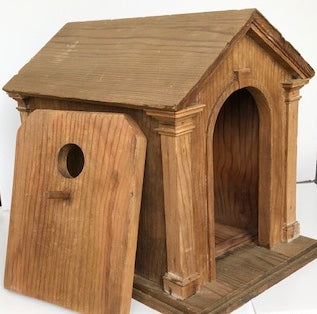 Vintage Classical Style Handmade Cedar Birdhouse