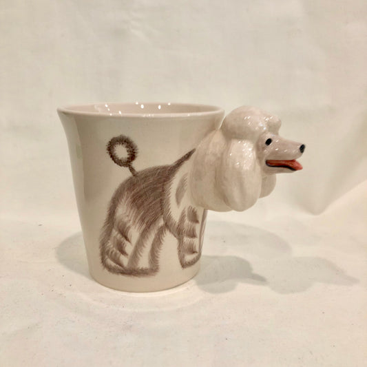 Mug, With Poodle Handle