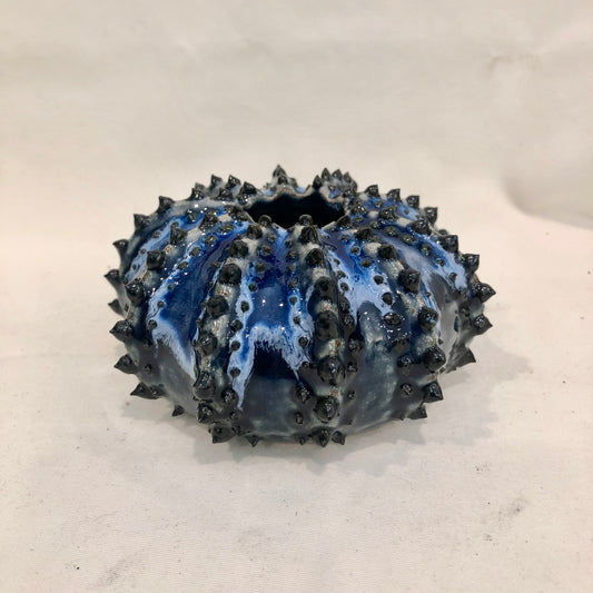 Vase, Blue Glazed Urchin