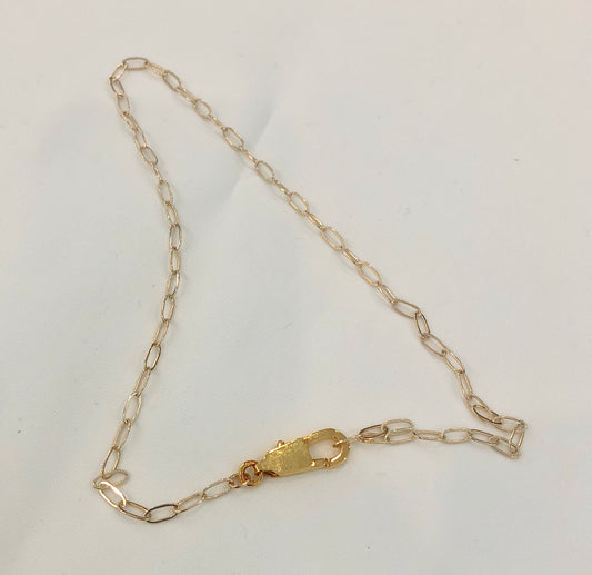 Chain, 14k gold-filled, with clasp