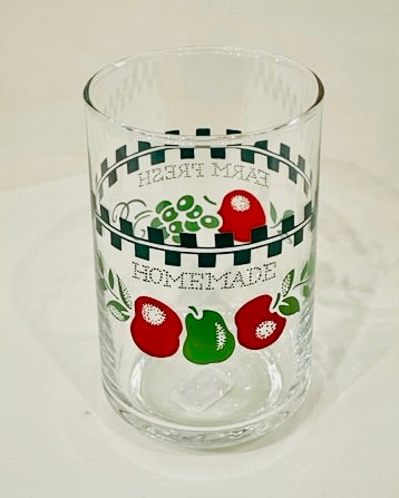 Set of 4 Juice Glasses, Vintage
